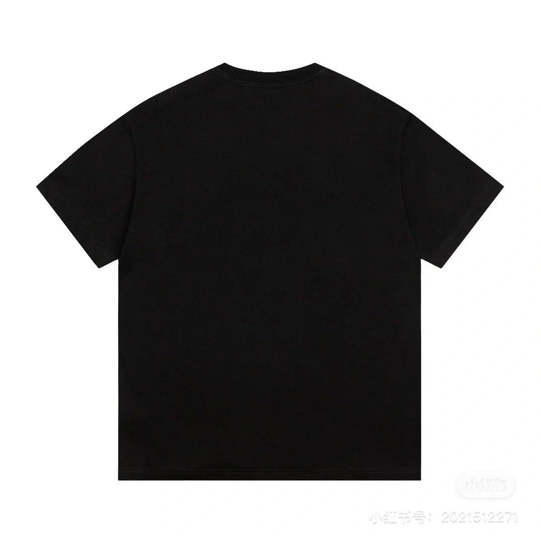 Balenciaga Black T-Shirt Without Collar - Banlieue91