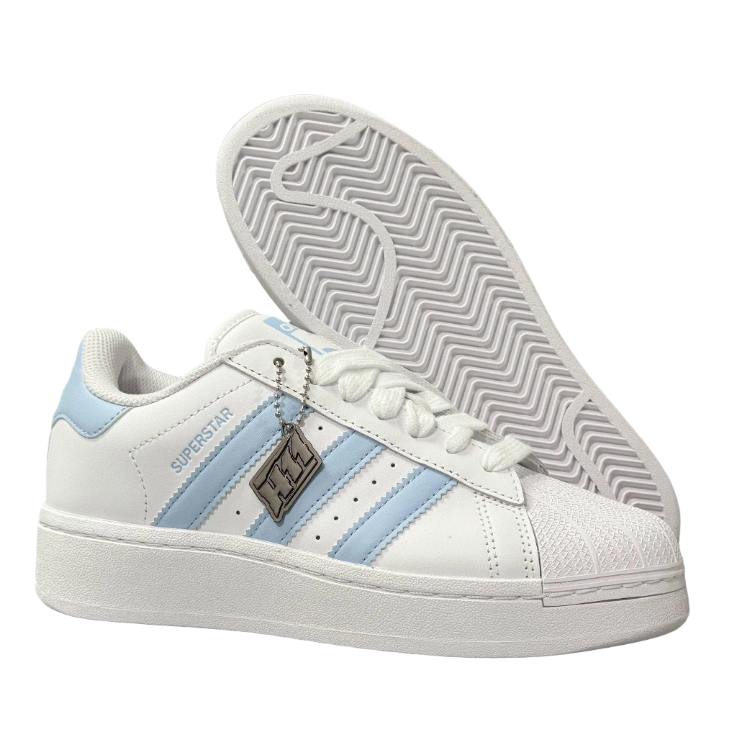 Adidas Superstar XLG 'Cloud White Clear Sky' - Banlieue91