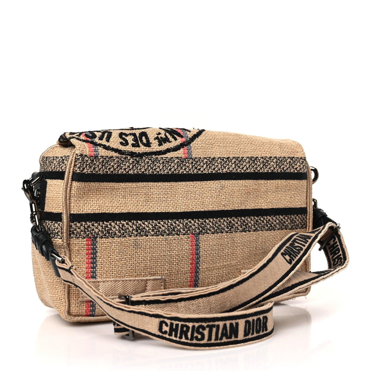 Christian Dior Canvas Diorcamp Messenger Beige - Banlieue91