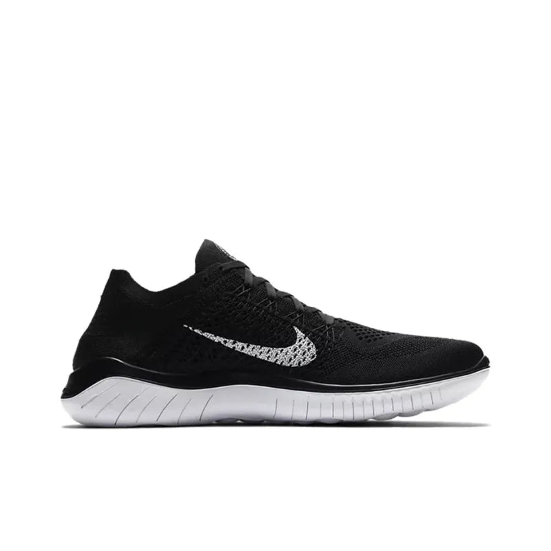 Nike Free Rn Flyknit 2018 'Black White' - Banlieue91 -