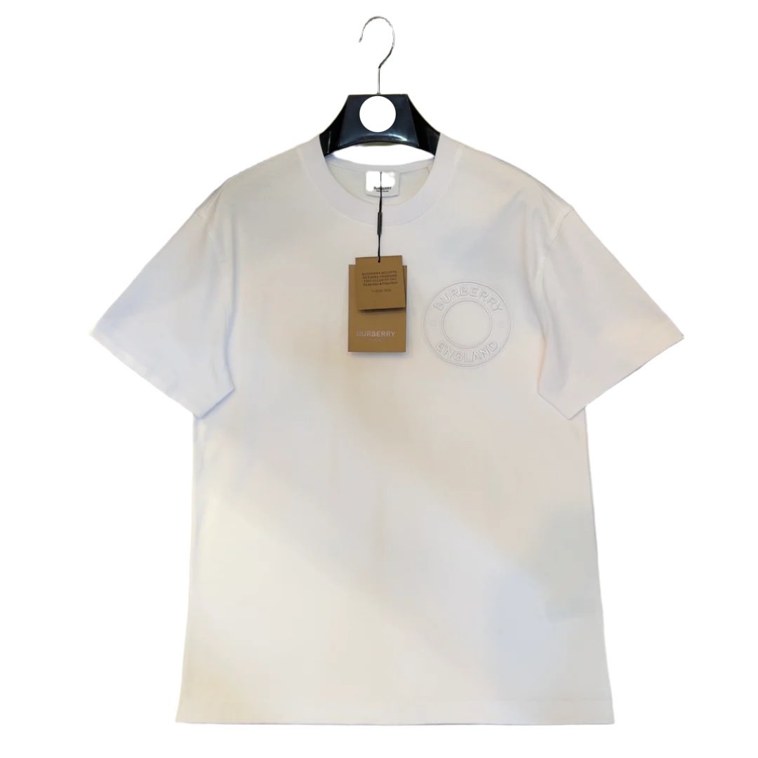 Burberry T-Shirt Without Collar 'White' - Banlieue91