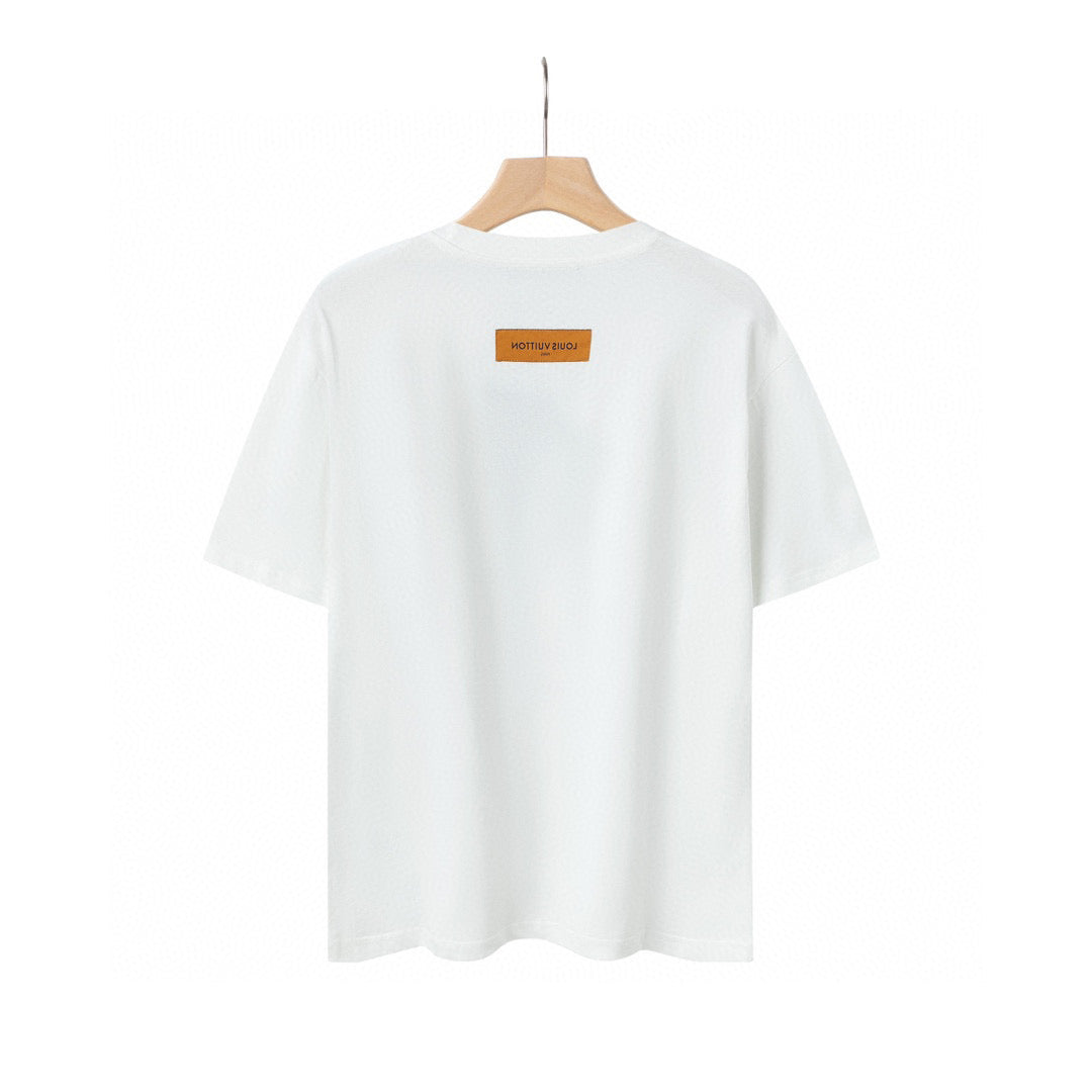 Louis Vuitton T-Shirt Without Collar 'White' - Banlieue91