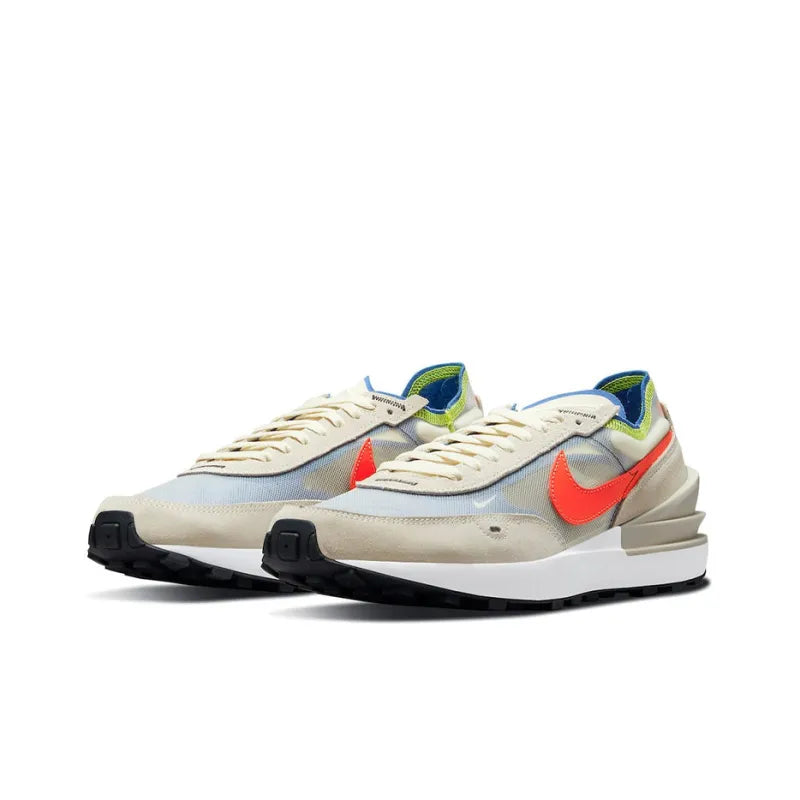 Nike Waffle One Coconut Milk Crimson Royal - Banlieue91 -