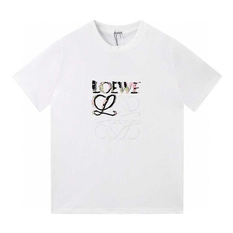 Loewe T-Shirt Without Collar 'White' - Banlieue91