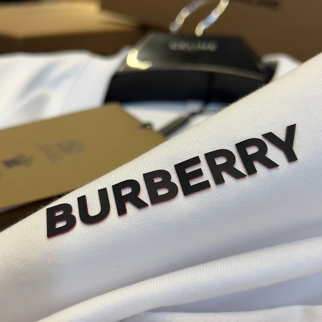 Burberry T-Shirt Without Collar 'White' - Banlieue91