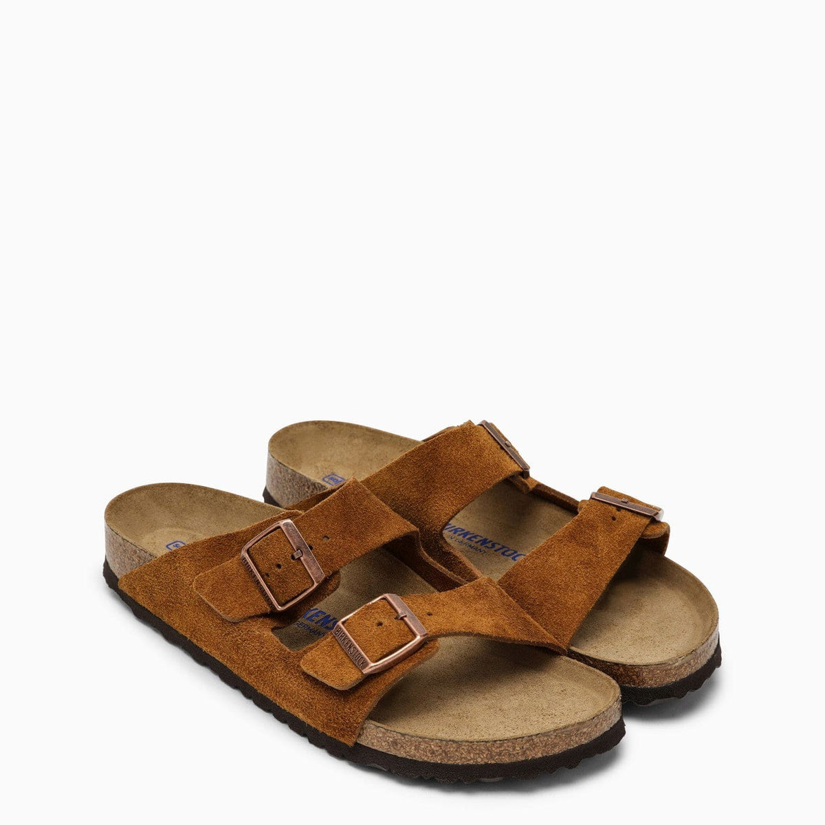 Birkenstock Mink Suede Arizona Slide | Banlieue91