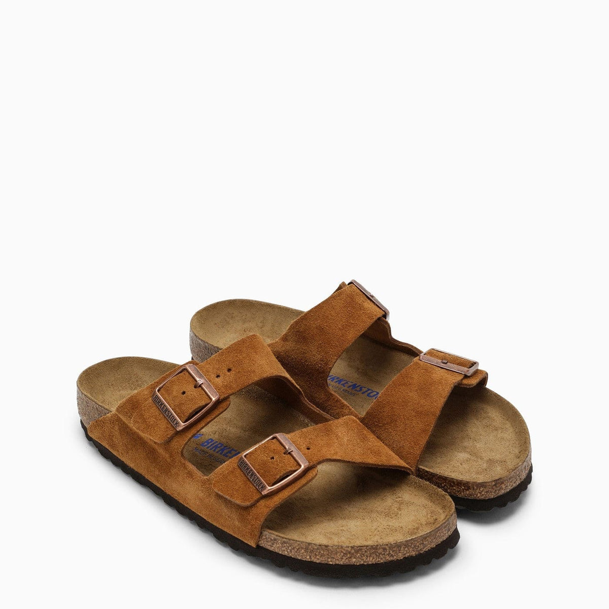 Birkenstock Mink Super Birki Slippers In Suede | Banlieue91