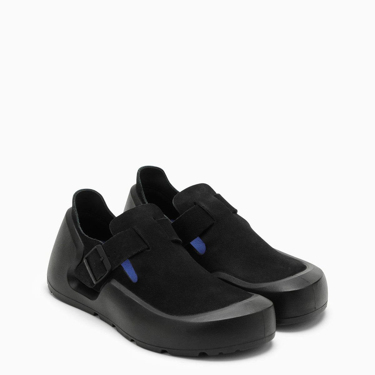Birkenstock Reykjavik Black Nubuck Leather Shoe | Banlieue91