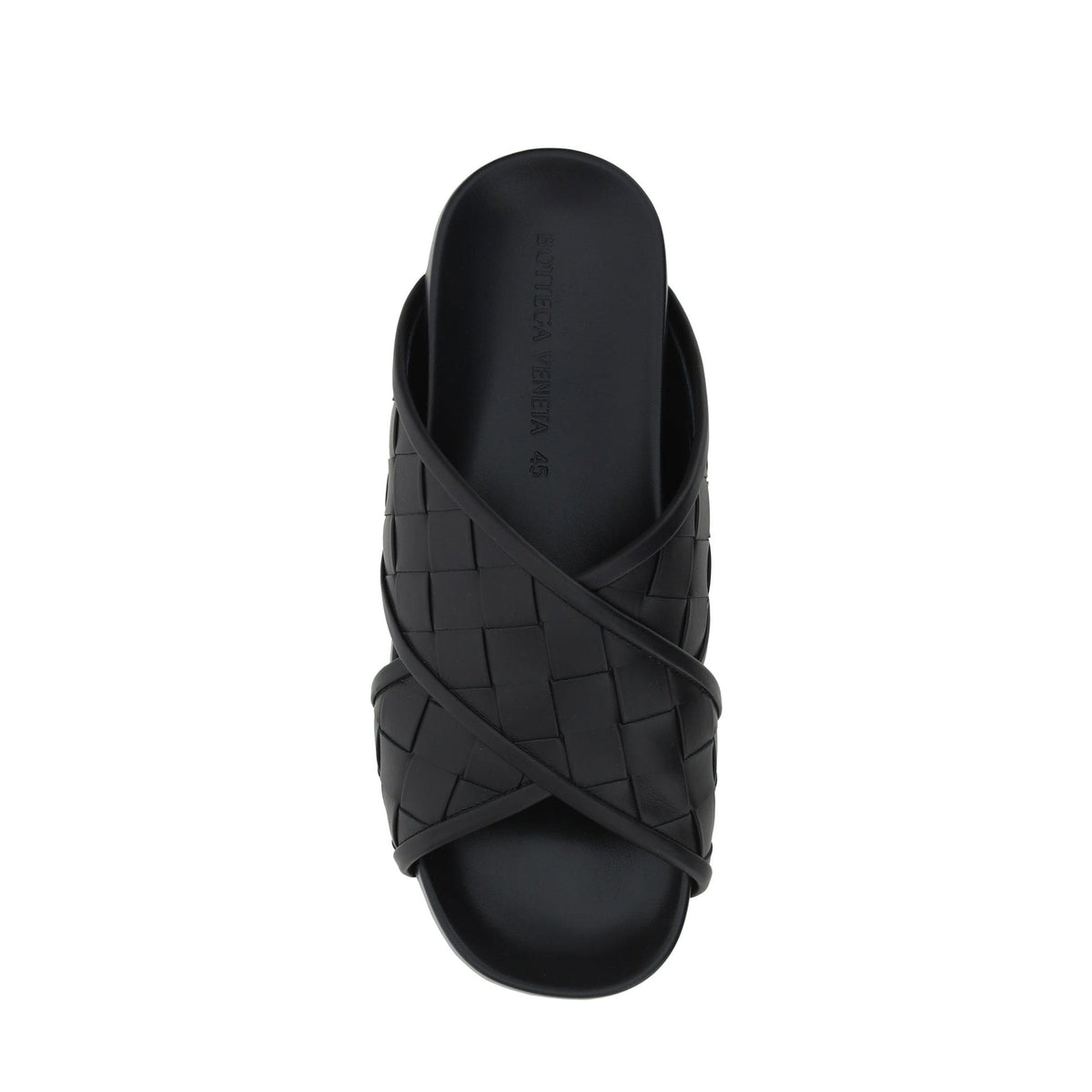 Bottega Veneta Intrecciato Leather Sandals | Banlieue91