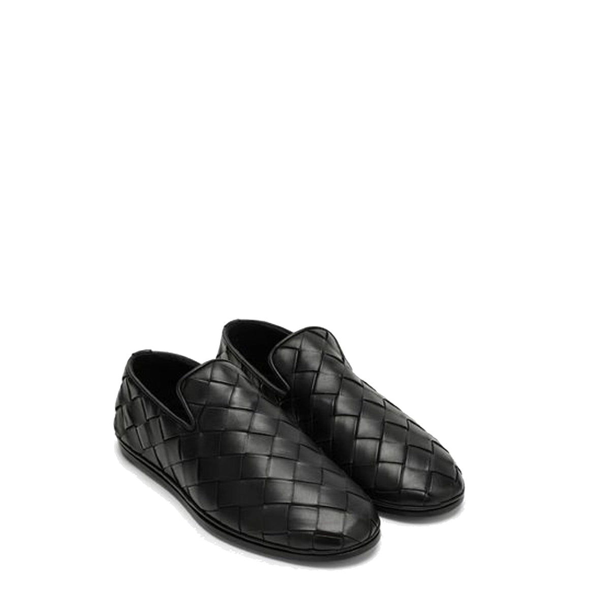 Bottega Veneta Leather Intrecciato Sunday Slippers | Banlieue91