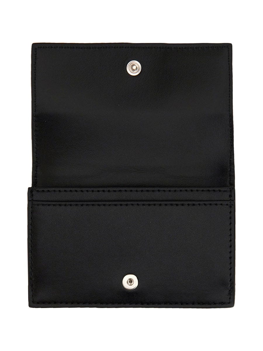 BOTTEGA VENETA Mini Leather Business Card Holder | Banlieue91