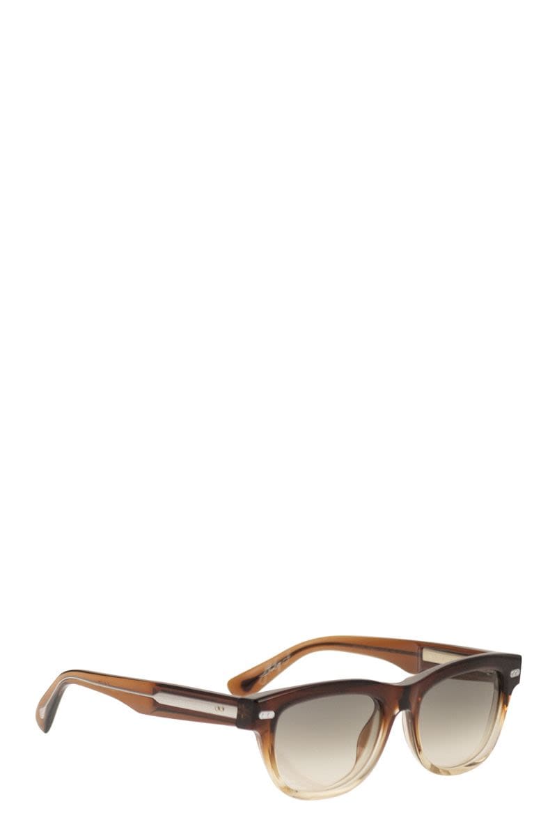 BRUNELLO CUCINELLI Stanley J. Rectangular Acetate Sunglasses - 53mm | Banlieue91
