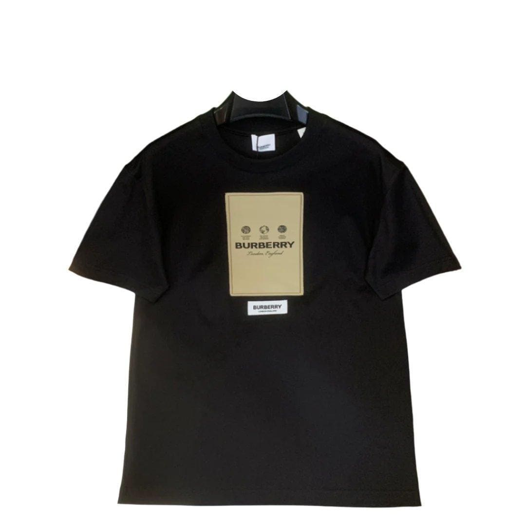 Burberry Black T-Shirt Without Collar | Banlieue91