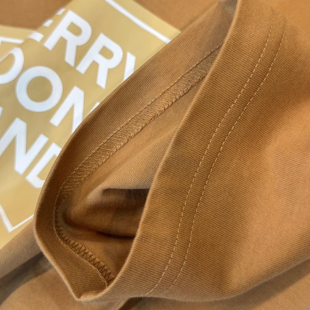 Burberry Brown & Beige T-Shirt Without Collar | Banlieue91