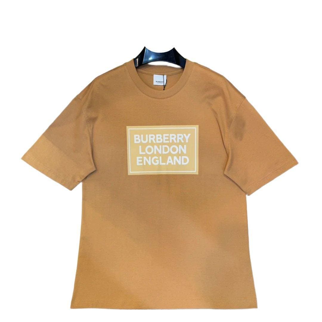 Burberry Brown & Beige T-Shirt Without Collar | Banlieue91