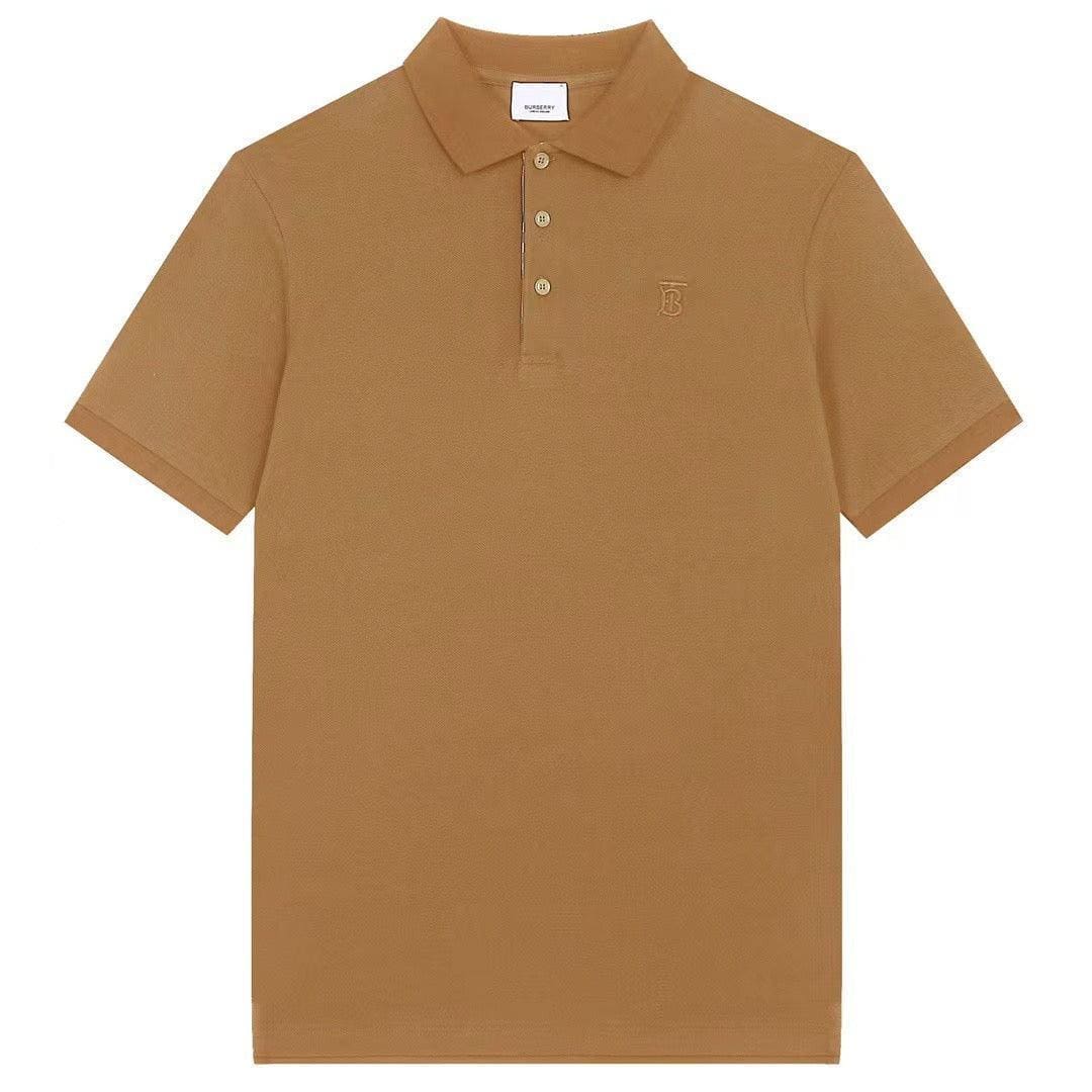 Burberry Brown T-Shirt With Collar | Banlieue91