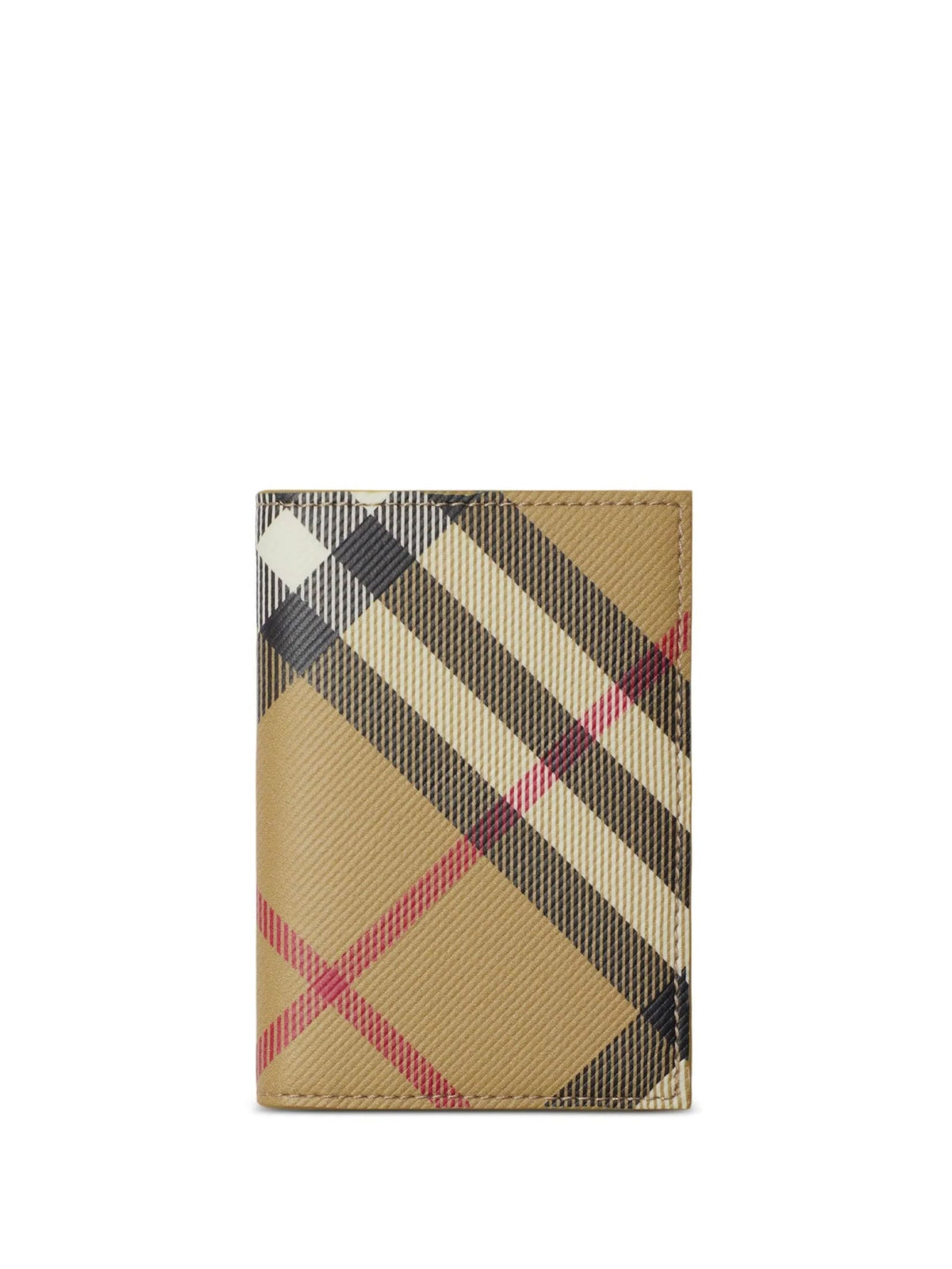 BURBERRY Check Book Credit Card Holder - Mini | Banlieue91