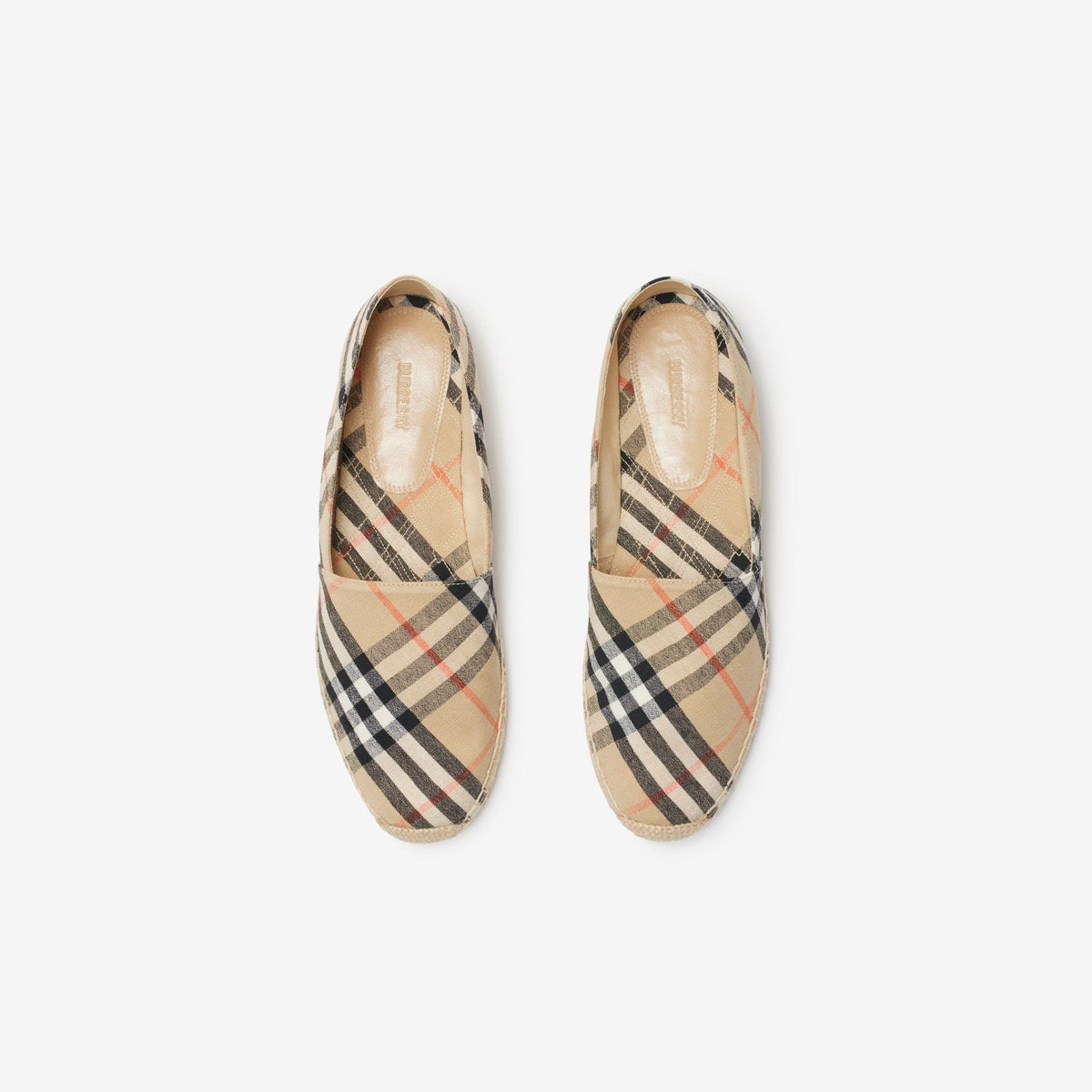 Burberry Check Mews Espadrilles | Banlieue91