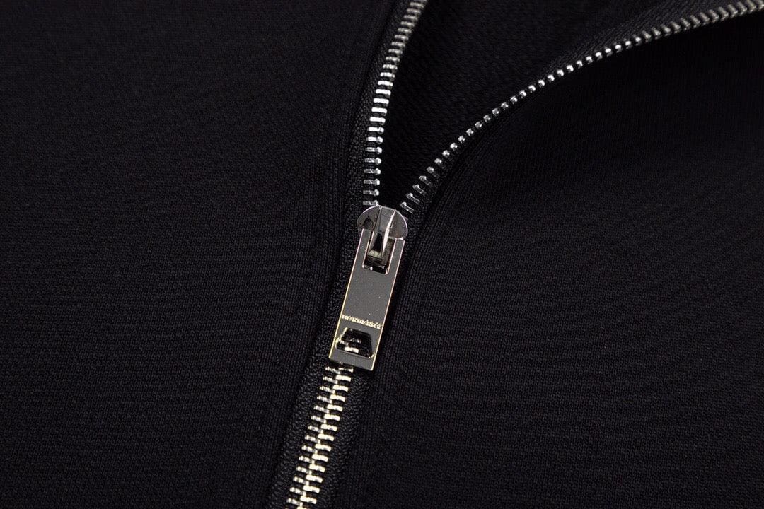 Burberry Cotton Zip Hoodie 'Black' | Banlieue91