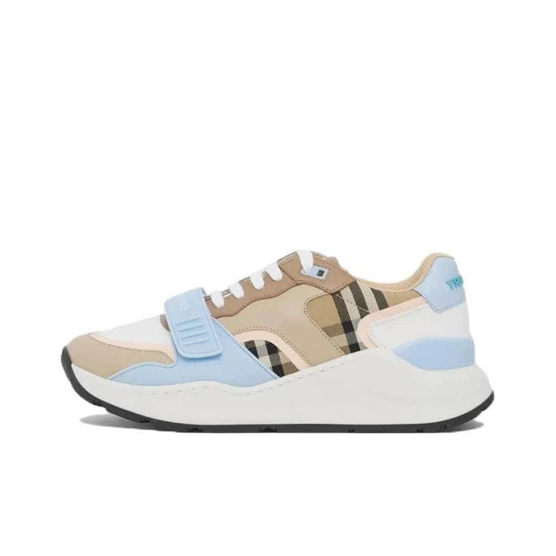 Burberry Cushioning Anti Slip And Wear Resistant Low Top Casual Shoes Blue Brown | Banlieue91