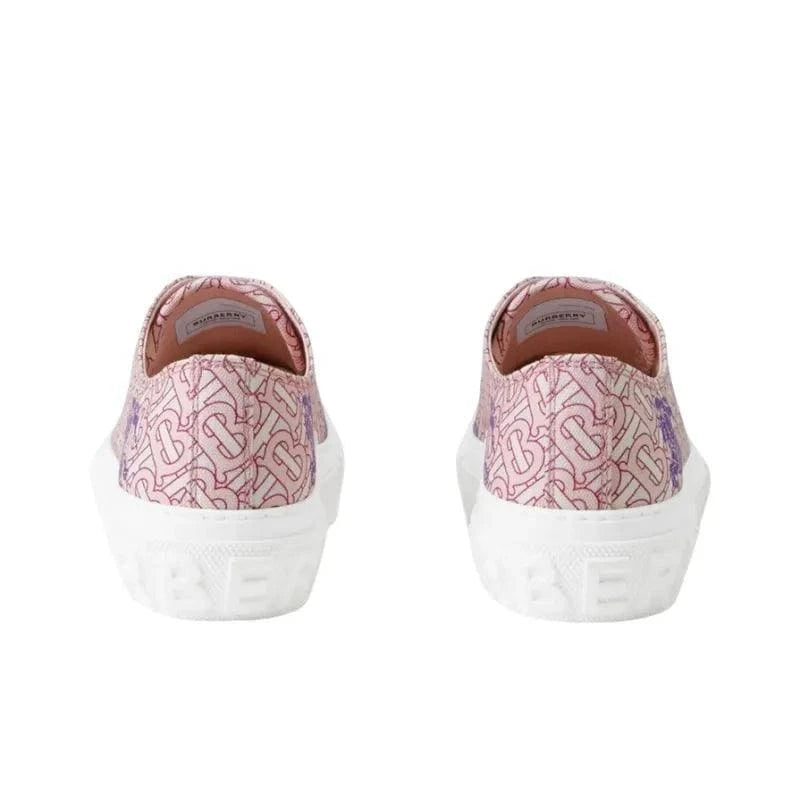 Burberry EKD Monogram Pattern Flatform Pink | Banlieue91