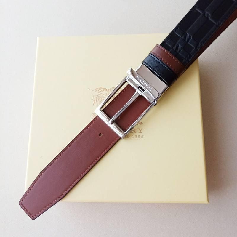 Burberry Leather Vintage Belt 'Black' | Banlieue91