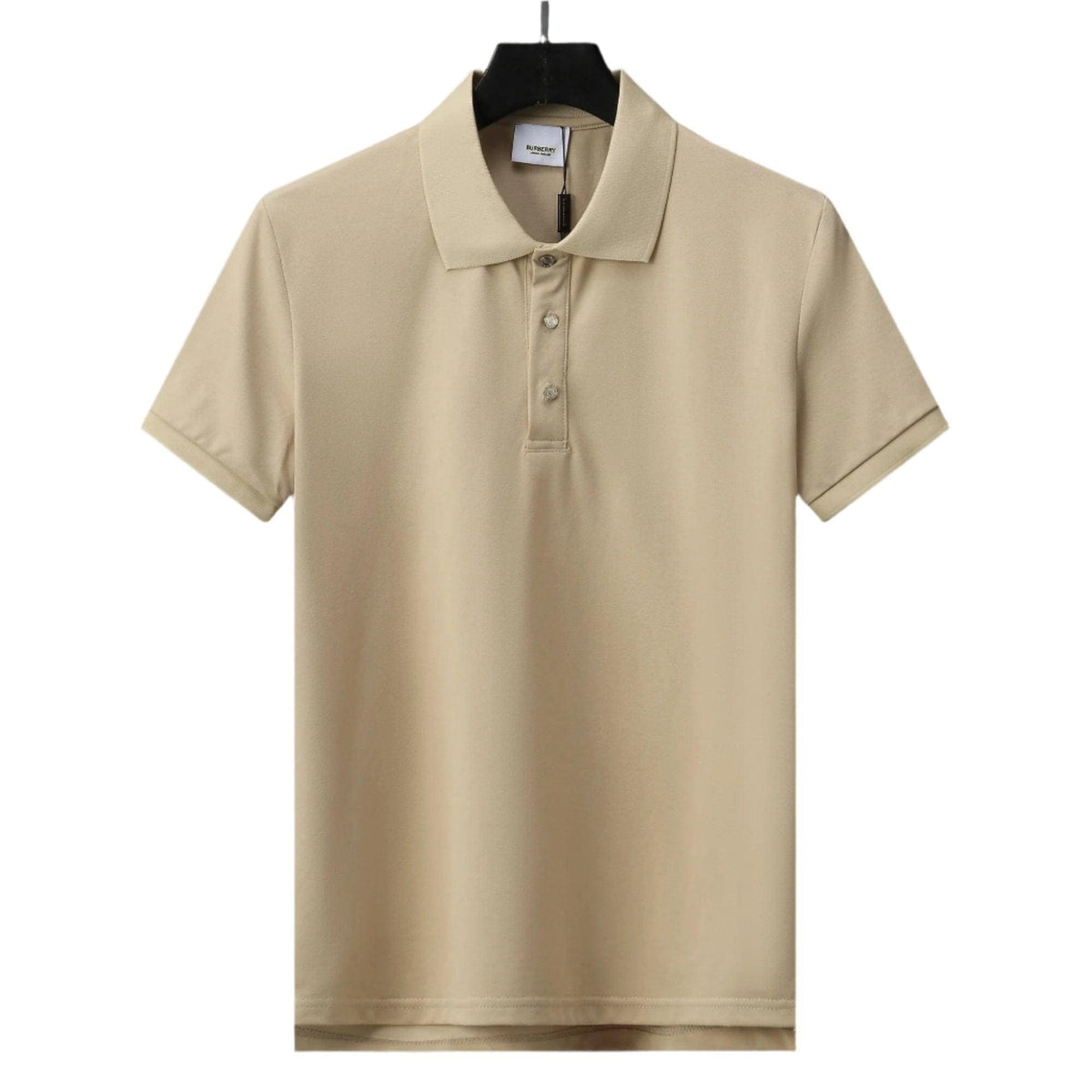 Burberry Light Brown T-Shirt With Collar | Banlieue91