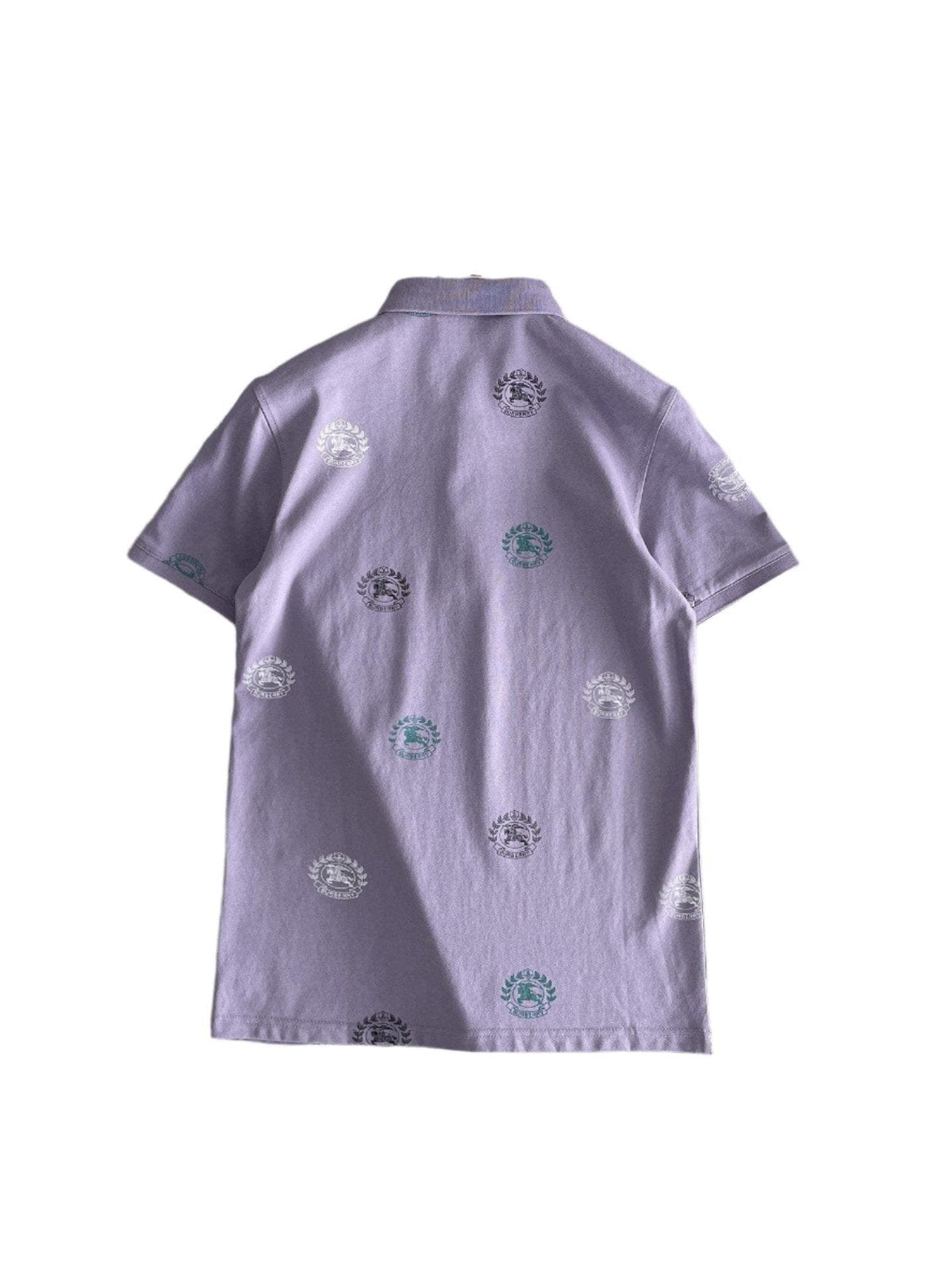 Burberry Light Purple T-Shirt With Collar | Banlieue91