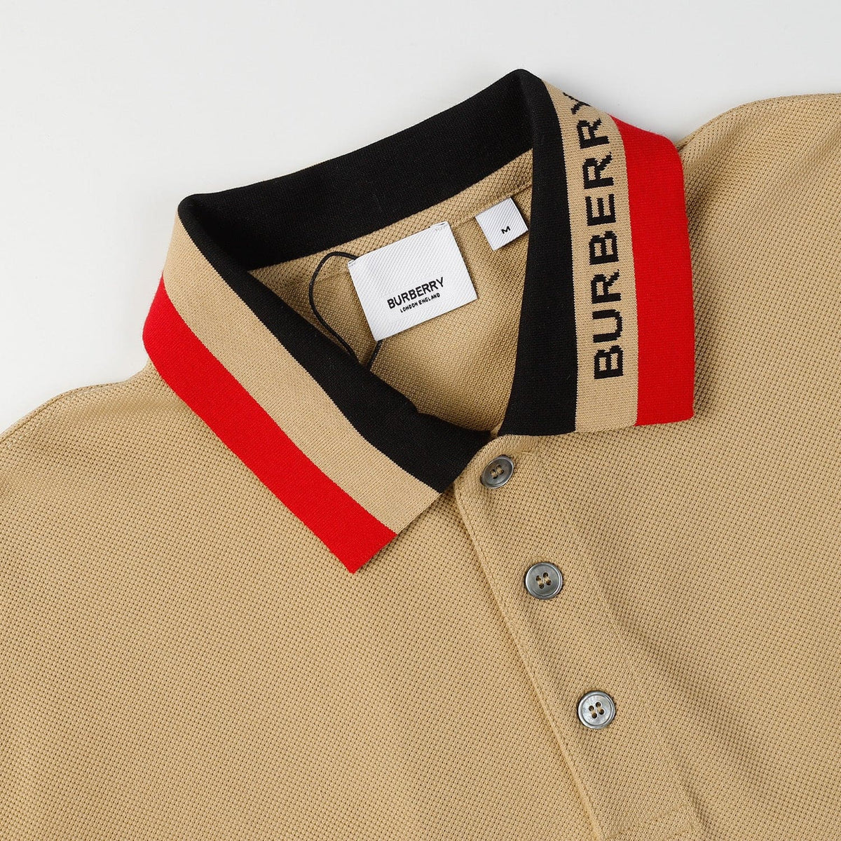 Burberry Logo Detail Cotton Piqué Polo Shirt | Banlieue91