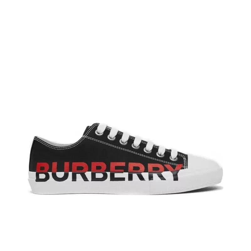 Burberry Logo Print Cotton Black Red White | Banlieue91