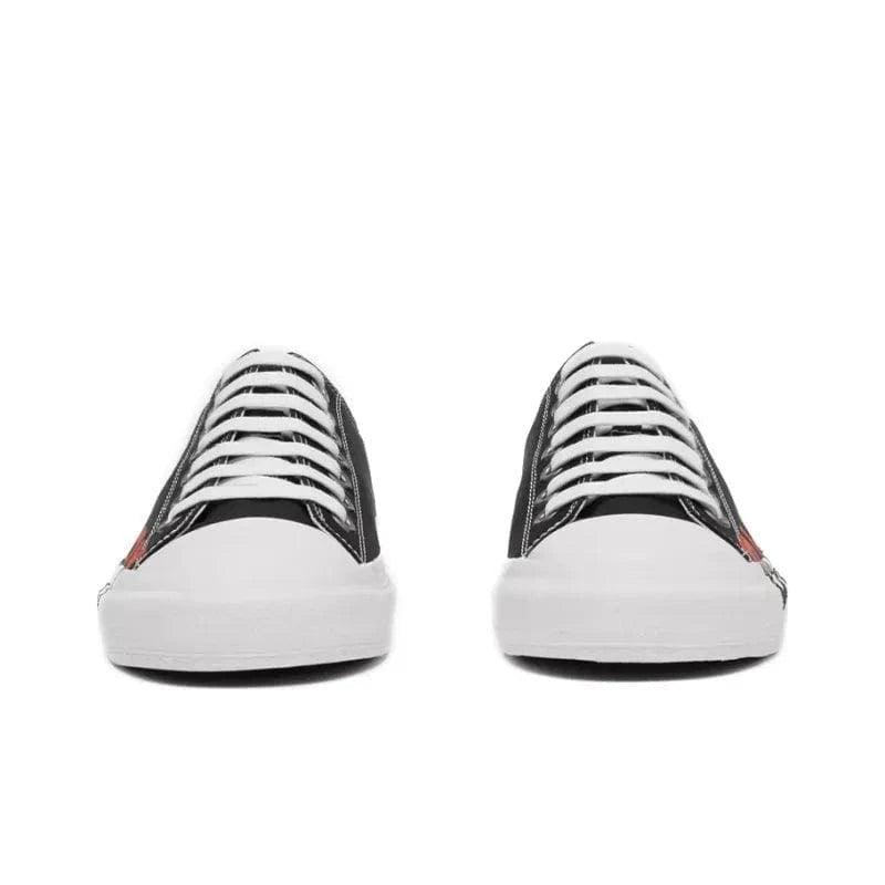 Burberry Logo Print Cotton Black Red White | Banlieue91