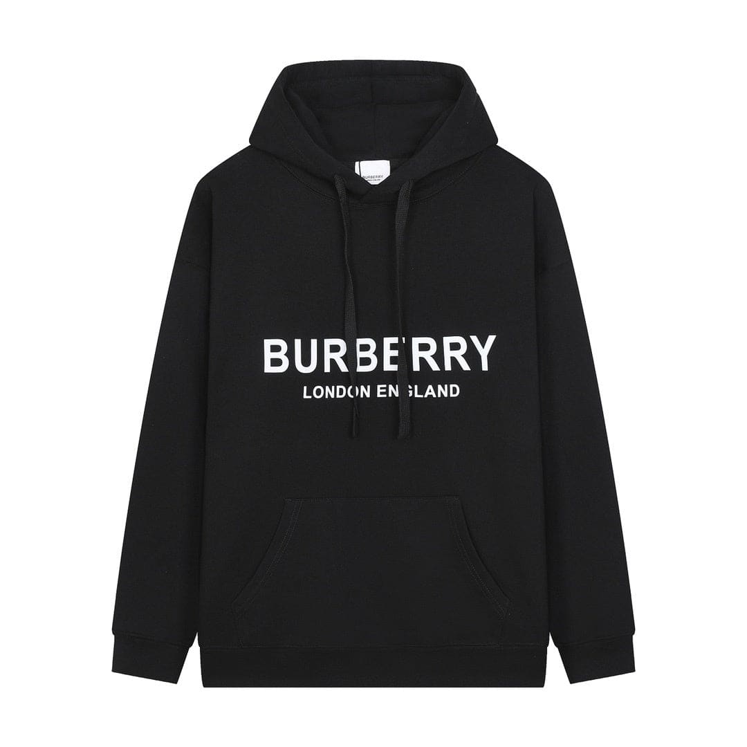 Burberry Logo-Print Cotton-Jersey Hoodie | Banlieue91