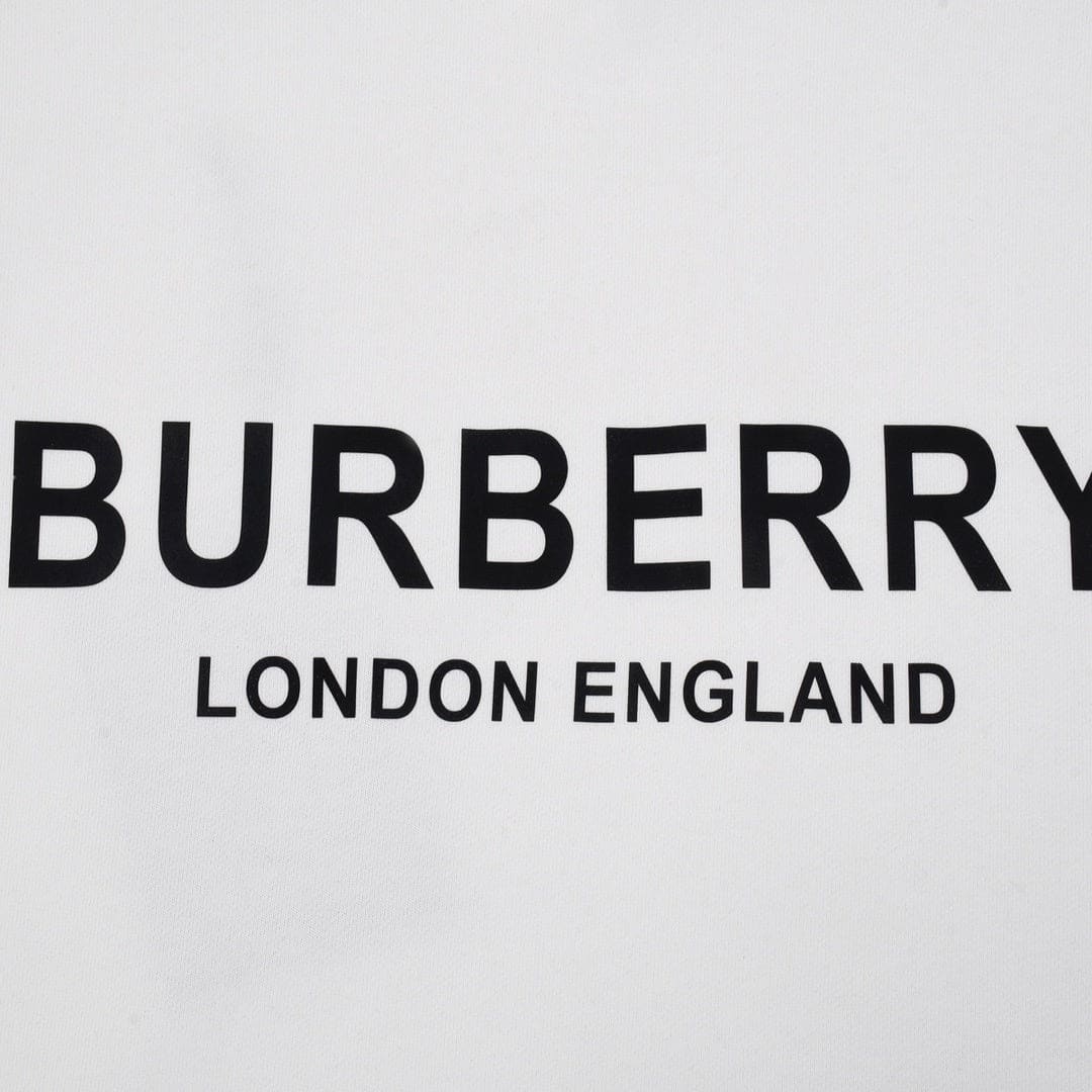 Burberry Logo-Print Cotton-Jersey Hoodie | Banlieue91