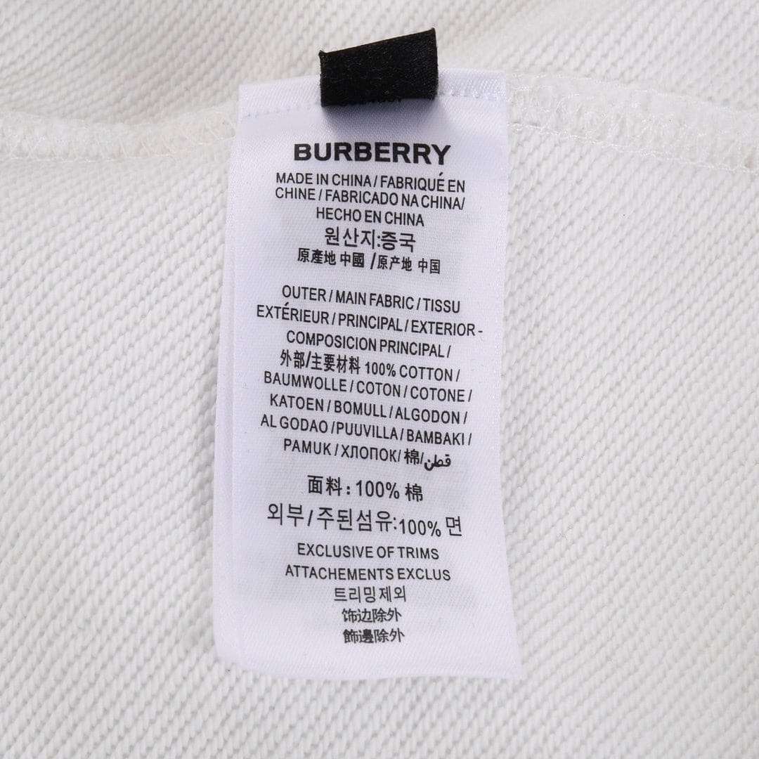 Burberry Logo-Print Cotton-Jersey Hoodie | Banlieue91