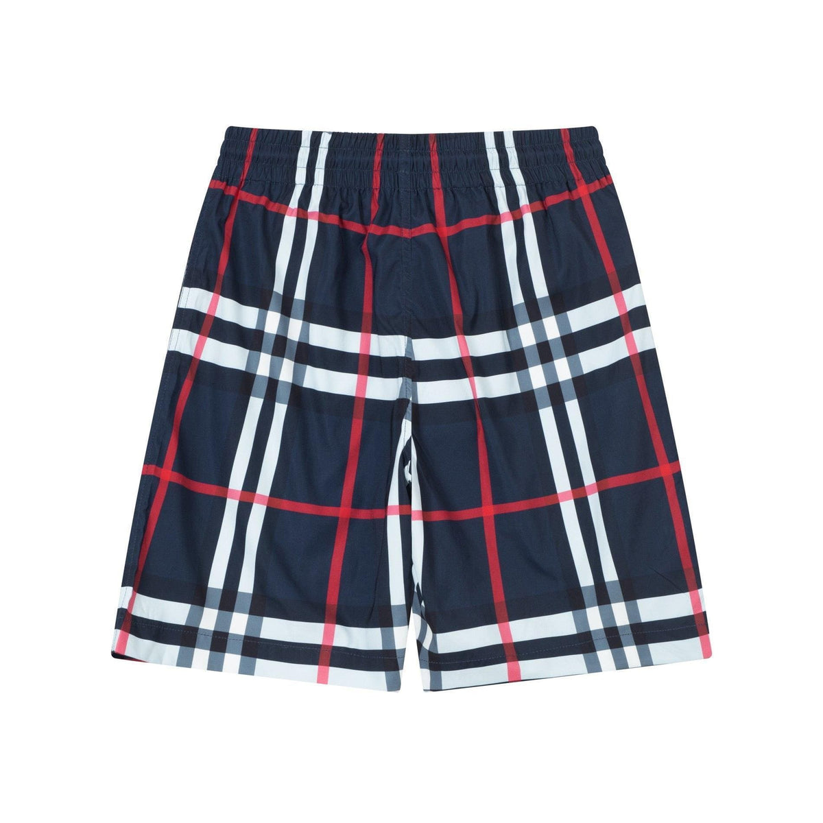 Burberry Men's Striped Cotton Knit Basketball Shorts 'Blue' | Banlieue91