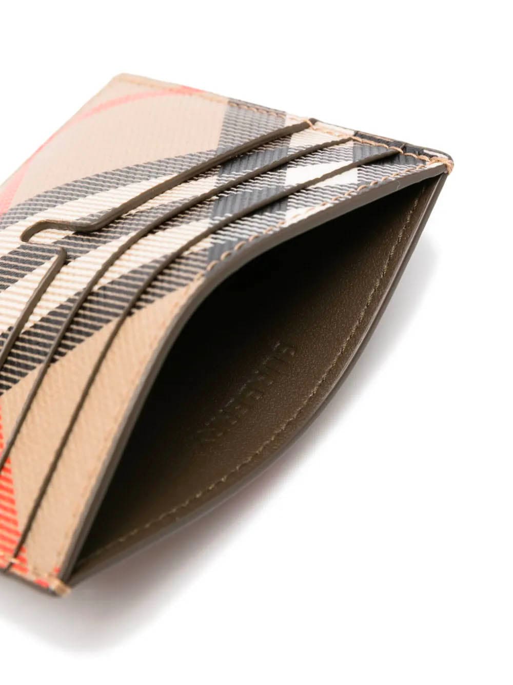 BURBERRY Mini Check Credit Card Holder | Banlieue91