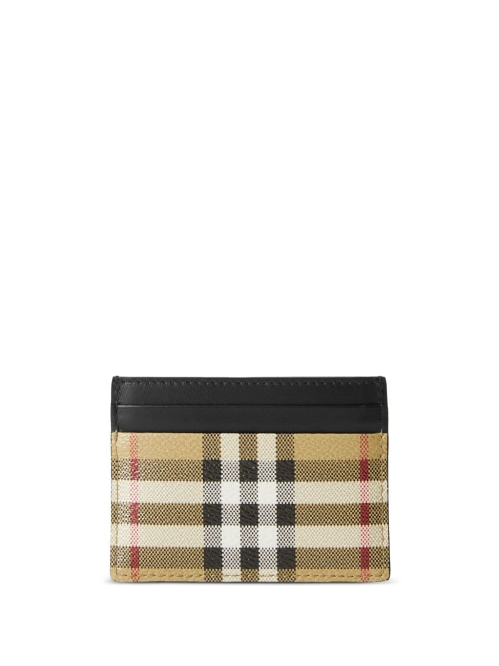 BURBERRY Printed Canvas Mini Card Holder | Banlieue91