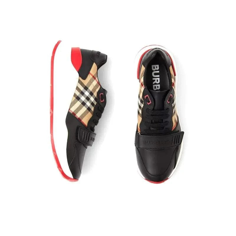 Burberry Ramsey Black Leather Vintage Check | Banlieue91