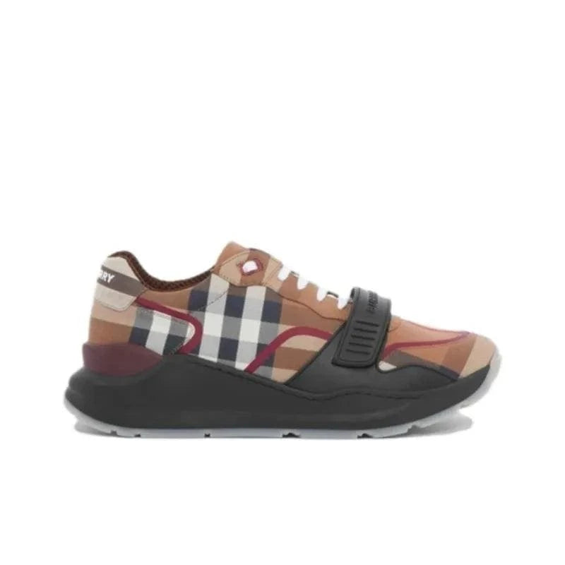 Burberry Ramsey Check Sneakers Birch Brown | Banlieue91