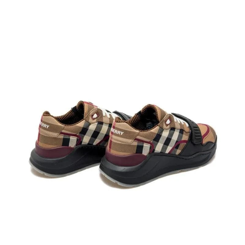 Burberry Ramsey Check Sneakers Birch Brown | Banlieue91