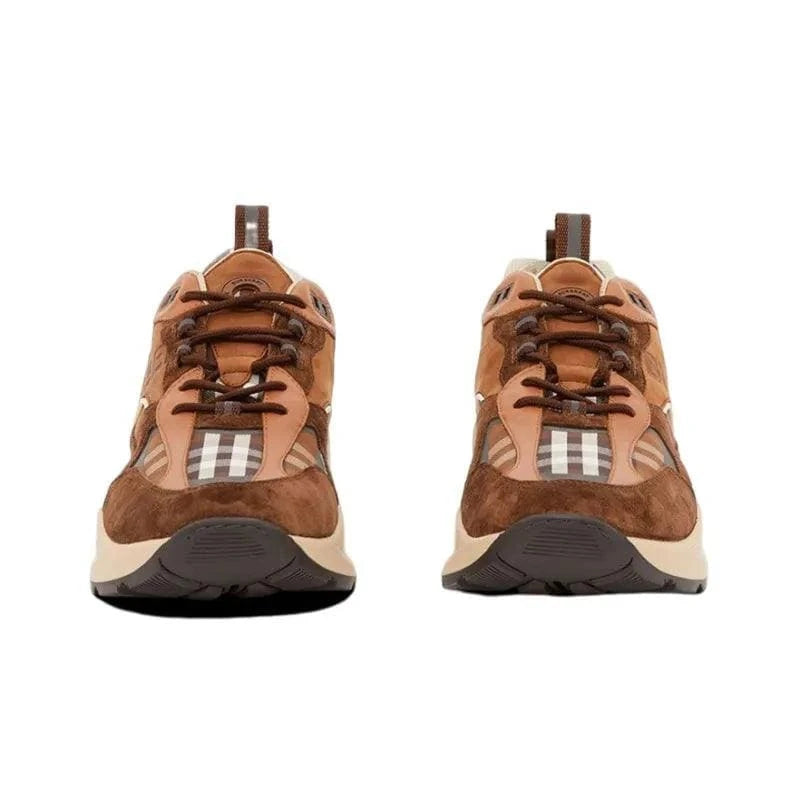 Burberry Sean Sneaker 'Check Dark Birch Brown' | Banlieue91