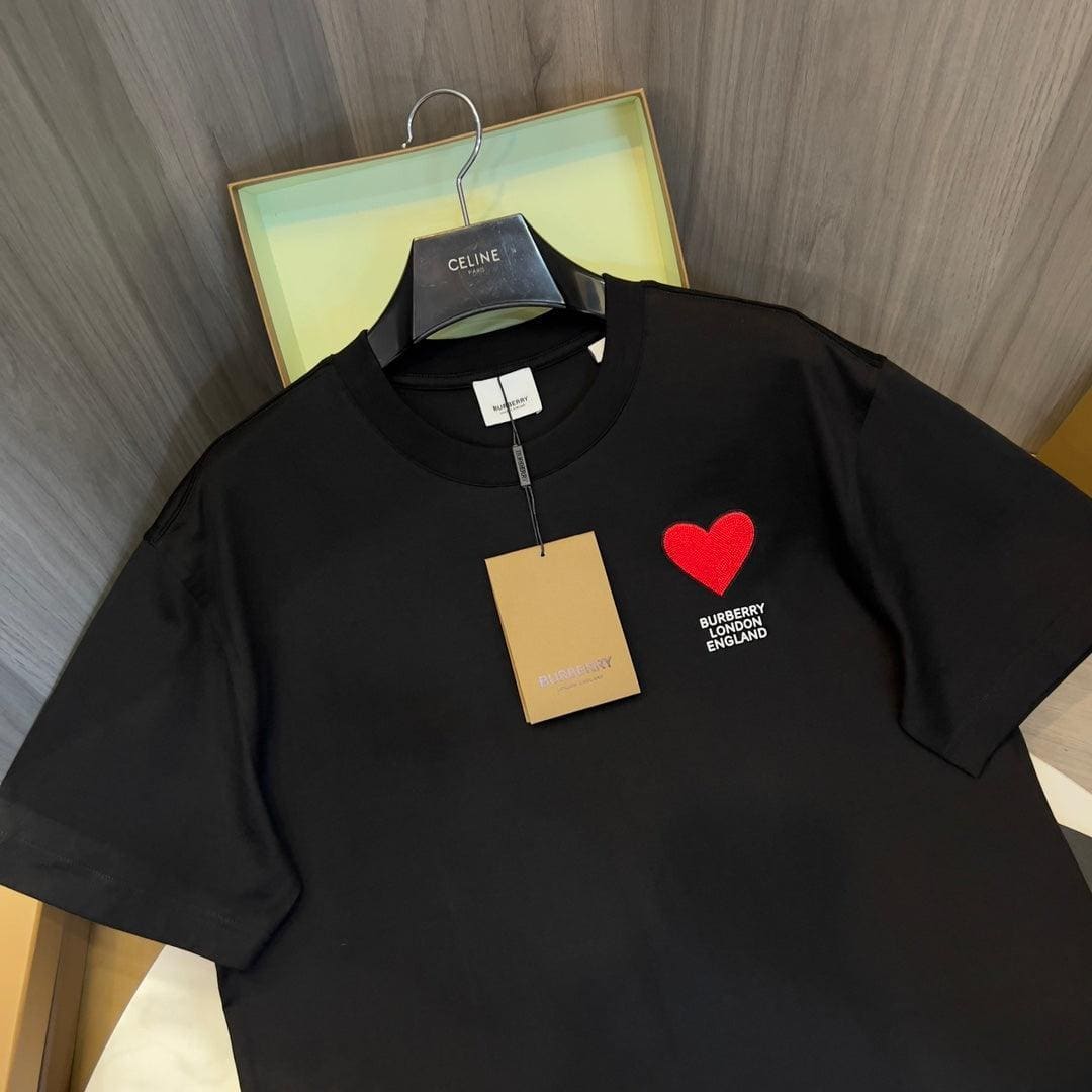 Burberry T-Shirt Without Collar 'Black' | Banlieue91