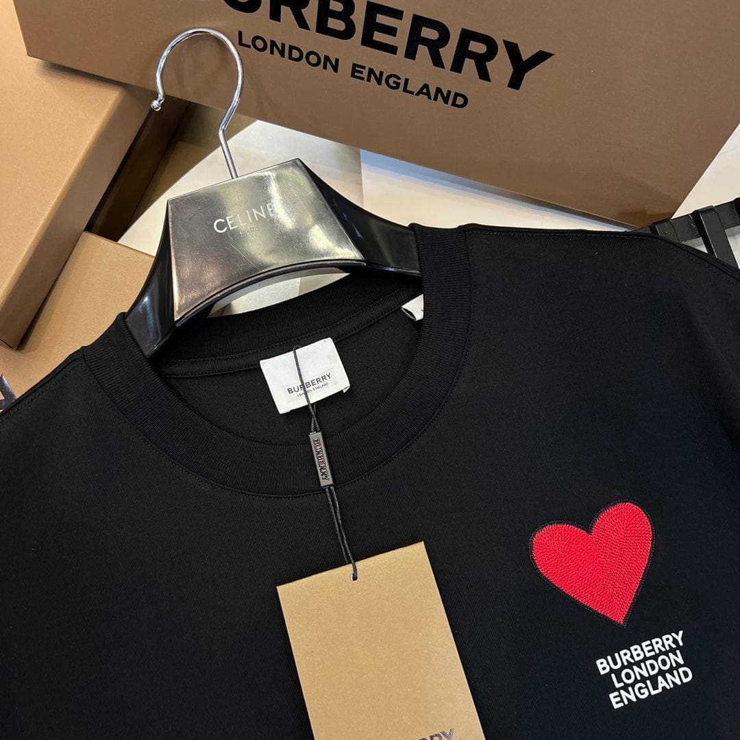 Burberry T-Shirt Without Collar 'Black' | Banlieue91