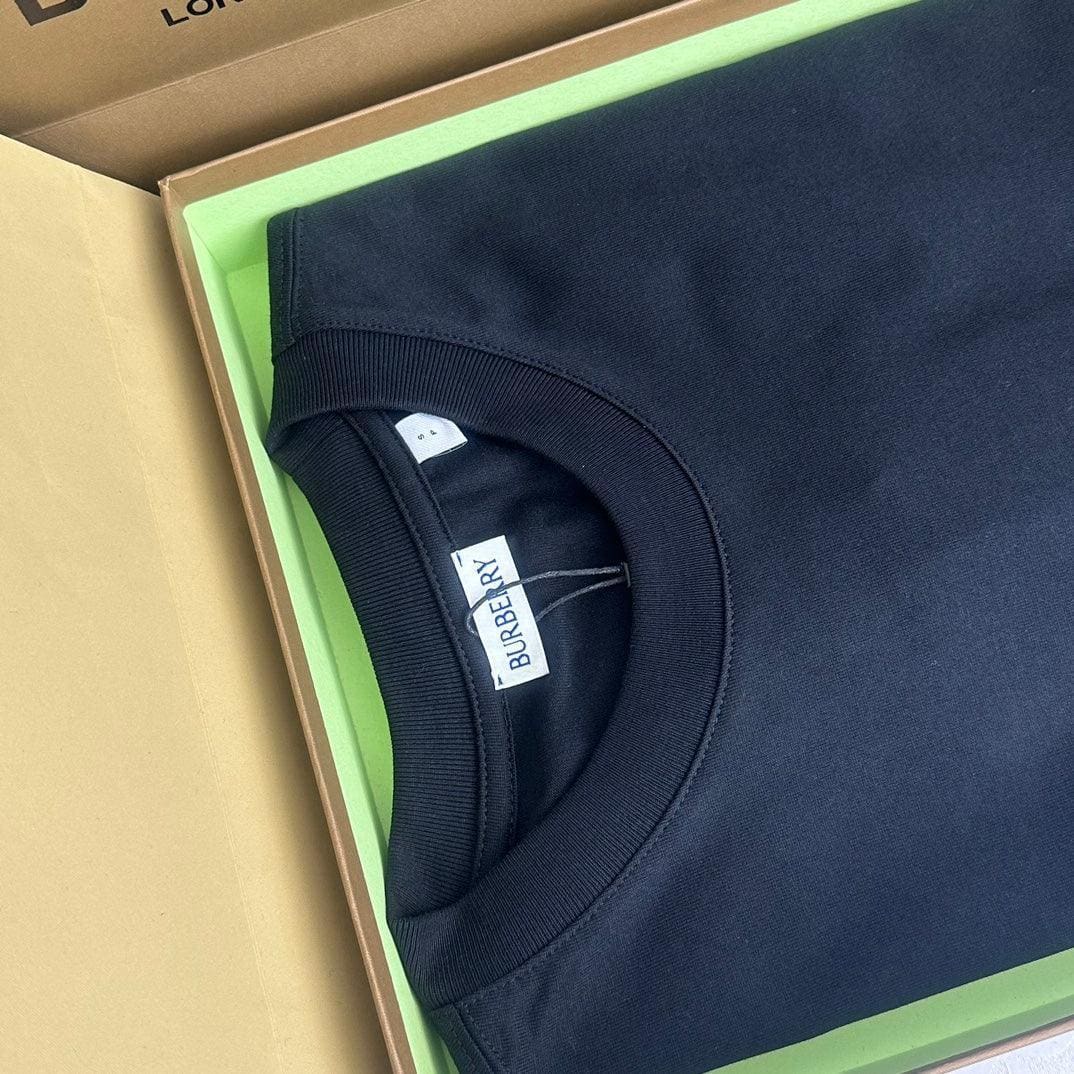 Burberry T-Shirt Without Collar 'Black' | Banlieue91