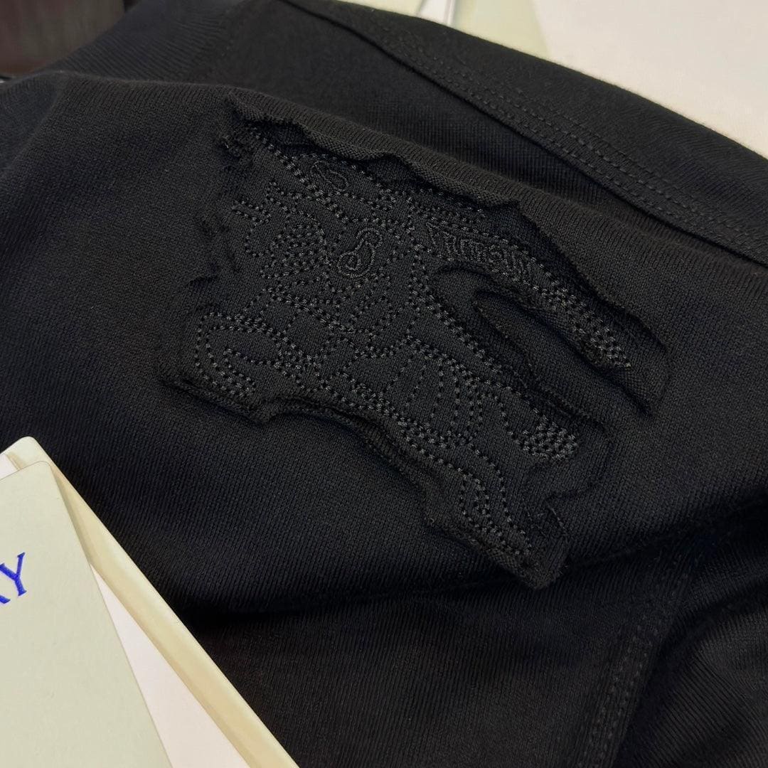 Burberry T-Shirt Without Collar 'Black' | Banlieue91