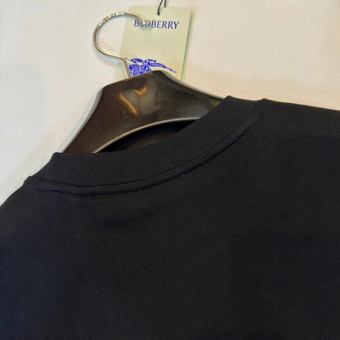 Burberry T-Shirt Without Collar 'Black' | Banlieue91