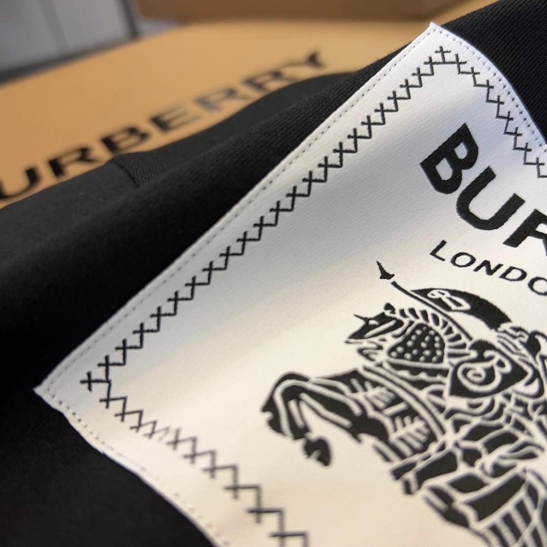 Burberry T-Shirt Without Collar 'Black' | Banlieue91