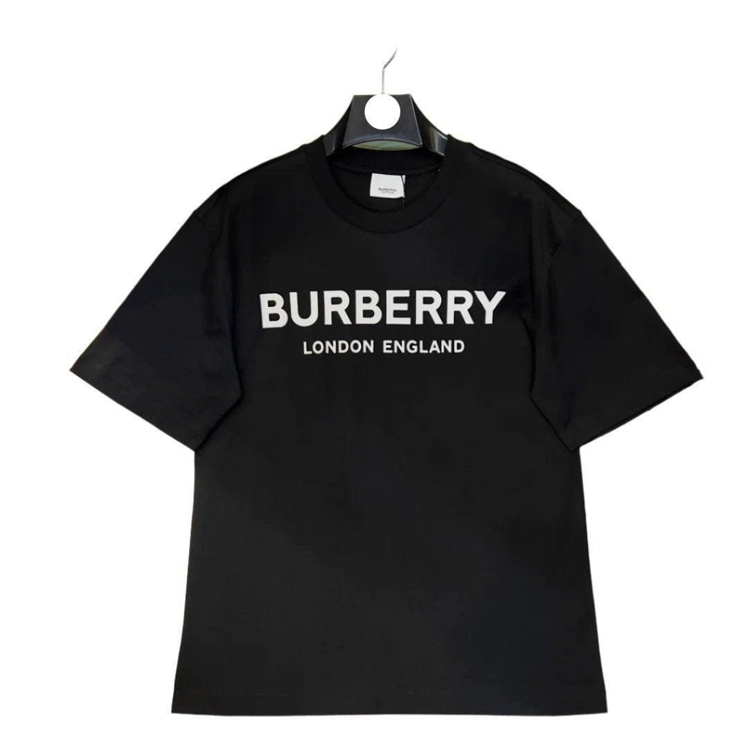 Burberry T-Shirt Without Collar 'Black & White' | Banlieue91