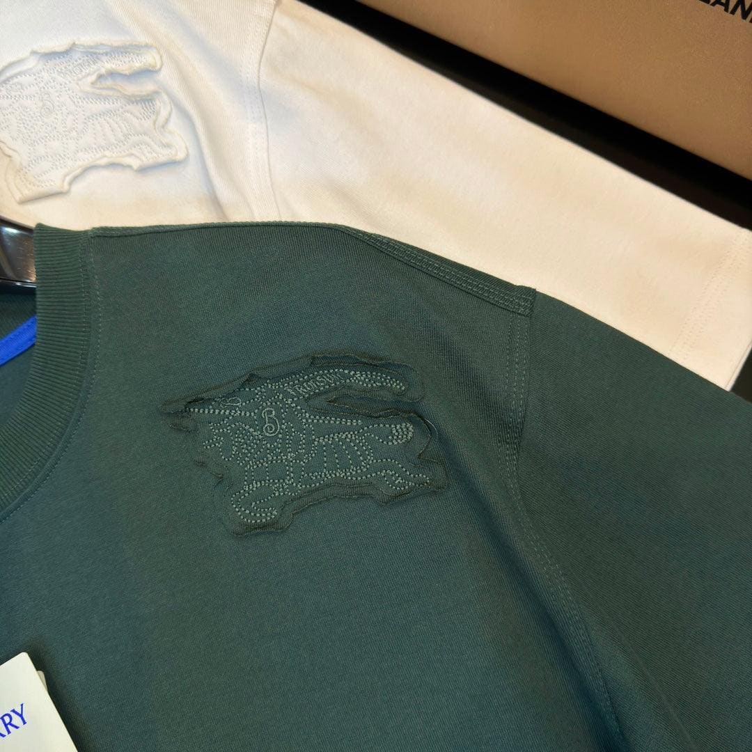Burberry T-Shirt Without Collar 'Green' | Banlieue91