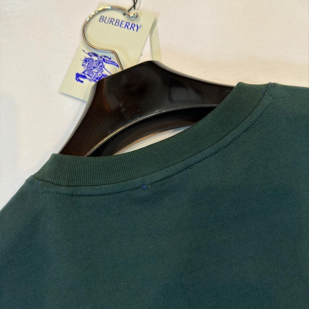 Burberry T-Shirt Without Collar 'Green' | Banlieue91